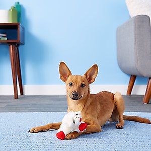 Multipet Lamb Chop Squeaky Plush Dog Toy, Mini