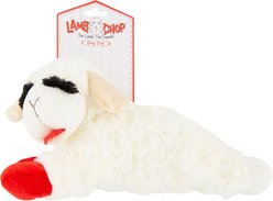 Multipet Lamb Chop Squeaky Plush + KONG Cozie Elmer the Elephant Dog Toy slide 2 of 9