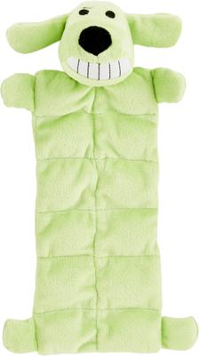 Show full view: Multipet Loofa Squeaker Mat Soft Plush Dog Toy, Color Varies, 12-in slide 4 of 9
