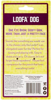 Show full view: Multipet Loofa Squeaker Mat Soft Plush Dog Toy, Color Varies, 12-in slide 7 of 9