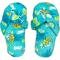 Show in main carousel: Multipet Margaritaville Flip Flop Plush Cat Toy with Catnip, Blue, 4-in slide 1 of 3