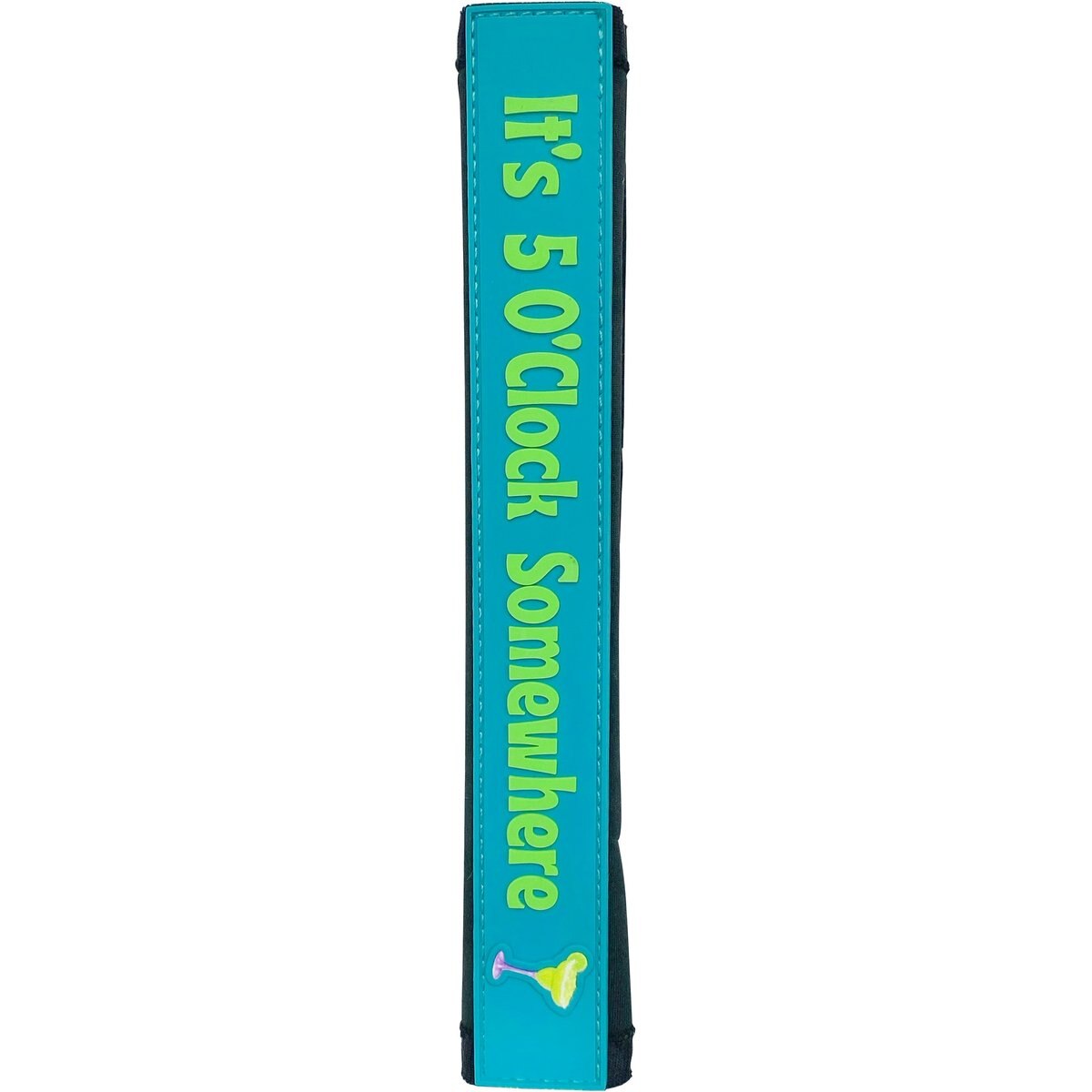Multipet Margaritaville Leash Wrap "It's 5 O'Clock Somewhere" Dog Toy, Blue, 8-in