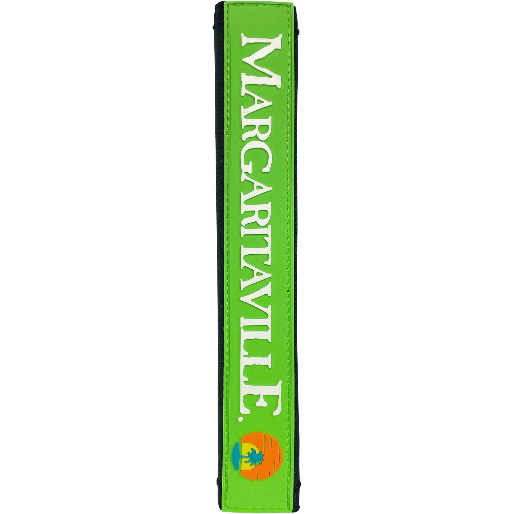 Multipet Margaritaville Leash Wrap "MARGARITAVILLE" Dog Toy, Green, 8-in