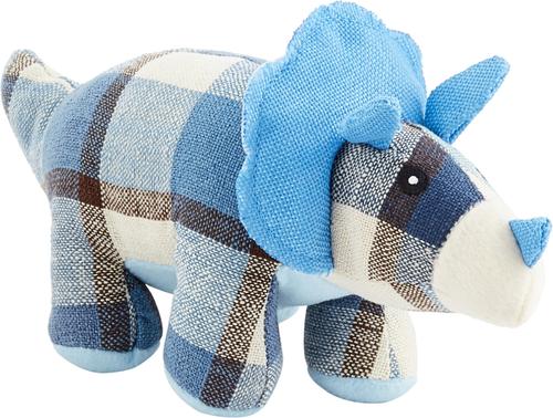 Show full view: Multipet Plaidosaurus Squeaky Plush Dog Toy, Character Varies slide 5 of 5