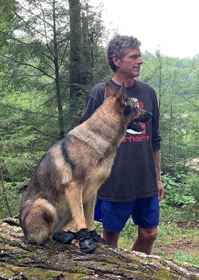 Show full view: Muttluks Trackers All-Season Dog Boots, Black, 2 count, 1 slide 7 of 11