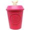 Show in main carousel: MuttsKickButt Coffee Cup Treat Dispensing Tough Dog Chew Toy, Pink, Medium slide 1 of 11