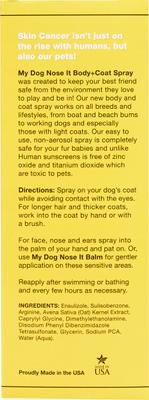 Show full view: My Dog Nose It! Coat & Body Spray, 4-fl oz bottle slide 2 of 12