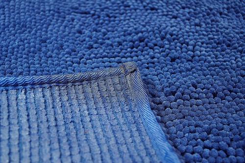 Show full view: My Doggy Place Microfiber Dog Doormat, Blue, Medium slide 7 of 10