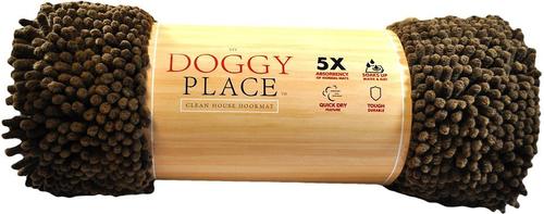 Show full view: My Doggy Place Microfiber Dog Doormat, Brown, Medium slide 4 of 9