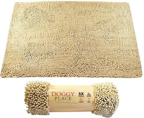 Show full view: My Doggy Place Microfiber Dog Doormat, Oatmeal, Medium slide 2 of 9