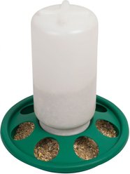 My Favorite Chicken 7-Hole Chicken Feeder, 2-lb, Green