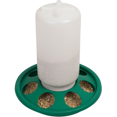 My Favorite Chicken My Favorite Chicken 7-Hole Chicken Feeder, 2-lb, Green