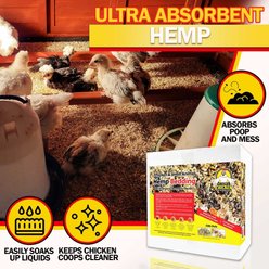 My Favorite Chicken Chicken & Small Animal Hemp Bedding with Organic Aromatic Herbs, 1 cube ft box slide 2 of 7