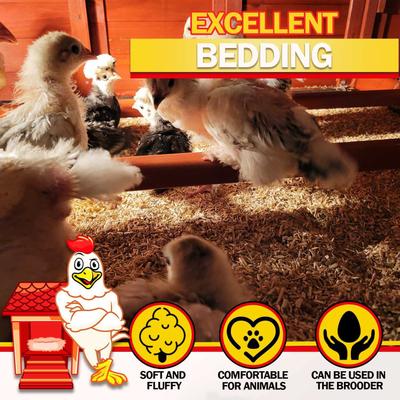 Show full view: My Favorite Chicken Chicken & Small Animal Hemp Bedding with Organic Aromatic Herbs, 1 cube ft box slide 5 of 8