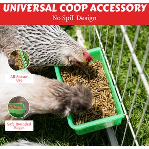 My Favorite Chicken Coop Cup Poultry Feeder, 27-oz