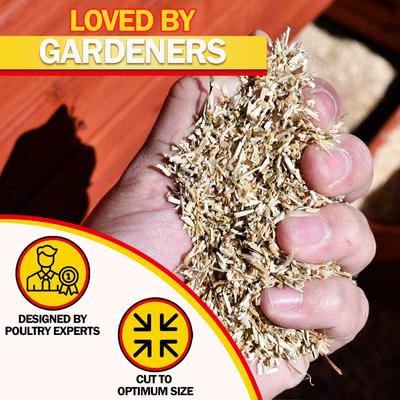 Show full view: My Favorite Chicken Hemp Chicken Coop Bedding, 33-lb bag slide 8 of 9