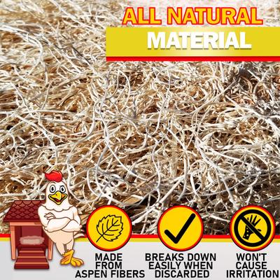 Show full view: My Favorite Chicken Premium Natural Chicken Nesting Pads, 10 count slide 4 of 9