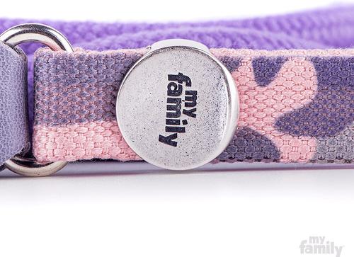 Show full view: myfamily Camo West Point Collection Dog Leash, Pink, 4-ft, 1/2-in neck slide 4 of 4