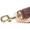 Show in main carousel: myfamily El Paso Genuine Embossed Italian Leather & Rope Dog Leash, Brown, 6-ft long, 1/3-in wide slide 2 of 4