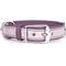 Show in main carousel: myfamily Firenze Genuine Italian Leather Dog Collar, Lavander & Purple, 28-in slide 1 of 7