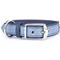 Show in main carousel: myfamily Firenze Genuine Italian Leather Dog Collar, Light Blue & Blue, 18-in slide 1 of 8