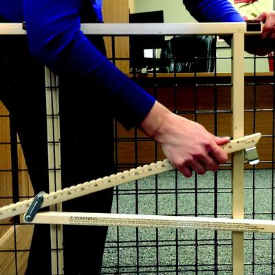 Show full view: MyPet Extra Wide Wire Mesh Gate for Dogs & Cats slide 4 of 7