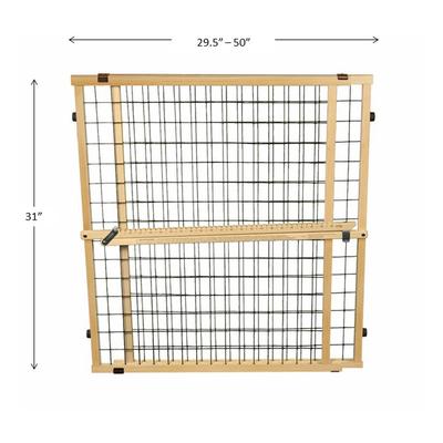 Show full view: MyPet Extra Wide Wire Mesh Gate for Dogs & Cats slide 5 of 7