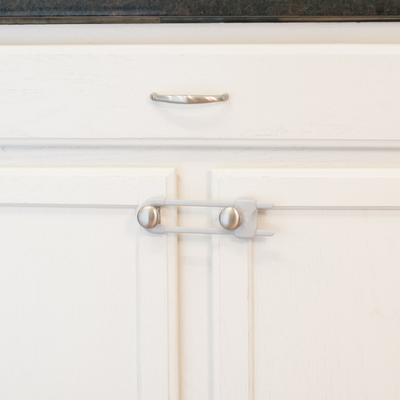 Show full view: MyPet Safety Paws Grip & Glide Cabinet Locks for Dog & Cat, Gray, 3 count slide 3 of 8