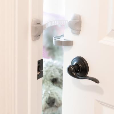 Show full view: MyPet Safety Paws Mischief Minder Strap Locks for Dog & Cat, White, 2 count slide 5 of 8