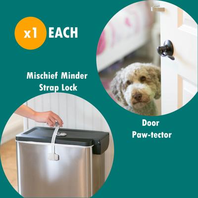 Show full view: MyPet Safety Paws Proofing Starter Set for Dog & Cat, Gray slide 2 of 9