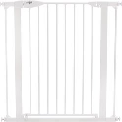 MyPet Tall Happy Tails Walk Thru Dog Gate, 36-in, White slide 2 of 8