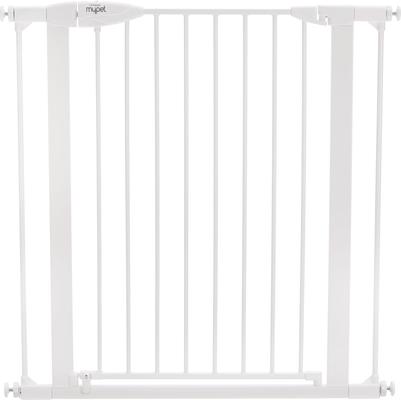 Show full view: MyPet Tall Happy Tails Walk Thru Dog Gate, 36-in, White slide 3 of 10