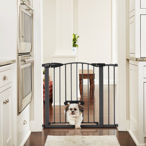 MyPet Metal Easy-Close Pet Gate for Dogs & Cats