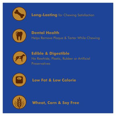 Show full view: N-Bone BBQ Flavored Long-Lasting Large Dental Dog Bone, 1 count slide 5 of 9