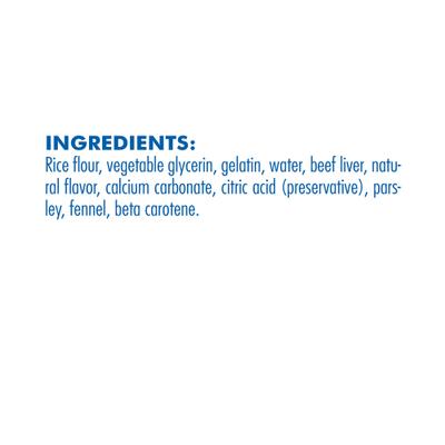 Show full view: N-Bone FLOSSta Dual Action Beef Liver Flavor Dental Dog Chews, 8 count slide 6 of 11