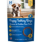 N-Bone Puppy Teething Ring Chicken Flavor Dental Dog Treats, 6 count