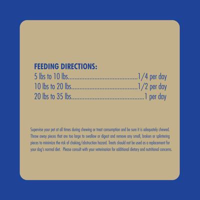 Show full view: N-Bone Puppy Teething Rings Peanut Butter Flavor Dental Dog Treats, 6 count slide 6 of 9