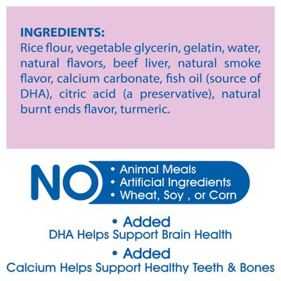 Show full view: N-Bone Puppy Teething Rings Taste of Texas Burnt Ends Flavor Dog Dental Treats, 3 count slide 7 of 9