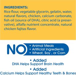 N-Bone Puppy Teething Rings Taste of Texas Chicken Fajitas Flavor Dog Dental Treats, 3 count slide 2 of 7