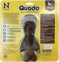 N-Bone Quada BBQ Flavored Interactive Large Dental Dog Treat, 1 count slide 2 of 9