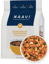 Naavi Slow Roasted Chicken Bowl Air Dried Dog Food, 32-oz bag slide 1 of 7