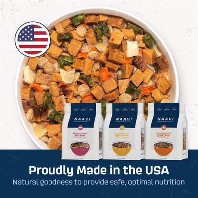 Show full view: Naavi Slow Roasted Chicken Bowl Air Dried Dog Food, 32-oz bag slide 8 of 9