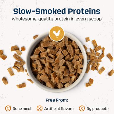 Show full view: Naavi Slow Roasted Chicken Bowl Air Dried Dog Food, 64-oz bag slide 4 of 9