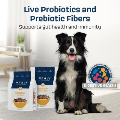 Show full view: Naavi Slow Roasted Chicken Bowl Air Dried Dog Food, 6-oz bag slide 5 of 9