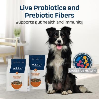 Show full view: Naavi Slow Roasted Turkey Bowl Air Dried Dog Food, 32-oz bag slide 5 of 8