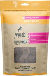 Nandi Bushveld Venison Pure Dehydrated Dog Treats, 20-oz bag