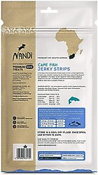 Nandi Cape Fish Jerky Strips Salmon & Trout Dog Treats, 5.3-oz bag slide 2 of 6
