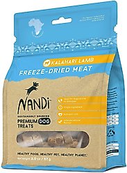 Nandi Kalahari Lamb Freeze-Dried Dog Treats, 2-oz bag