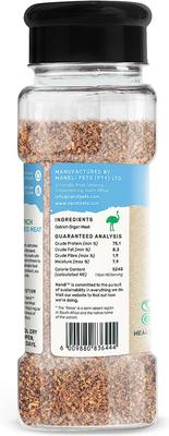 Show full view: Nandi Karoo Ostrich Meat Sprinkles Freeze-Dried Dog Food Topper, 2-oz bottle slide 3 of 3