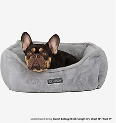 Nandog Cloud Collection Dog & Cat Bed, Pearl River Grey